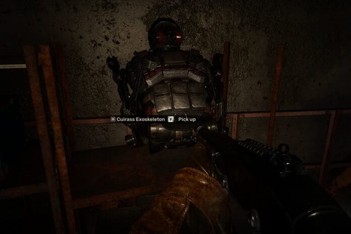 Cuirass Exoskeleton & Exoskeleton Technician Location in Stalker 2