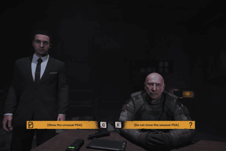 Should You Show the Unusual PDA Choice Guide – Stalker 2 Back to Slag ...