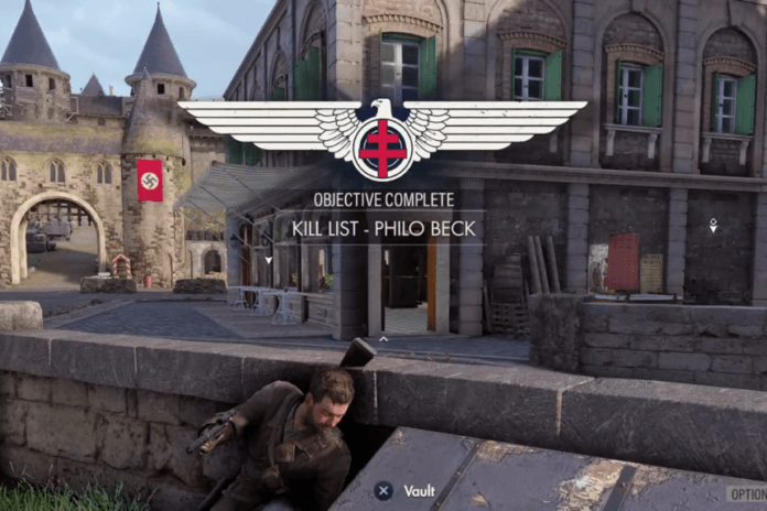 Kill Philo Beck with a Rat Bomb - Sniper Elite Resistance