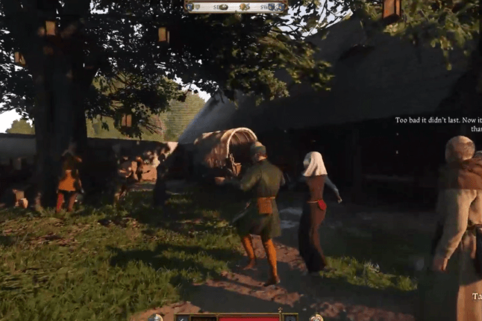 Find Young Man in Yellow & Sword for Lord Semine's Son - Wedding Crashers KCD2 Find Young Man in Yellow & Sword for Lord Semine's Son - Wedding Crashers KCD2