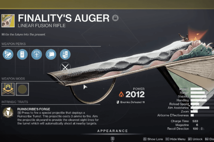 How to Get Finality’s Auger in Destiny 2 How to Get Finality’s Auger in Destiny 2