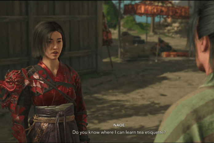 Find Tea Merchant in The Perfect Gift - Assassin's Creed Shadows Find Tea Merchant in The Perfect Gift - Assassin's Creed Shadows