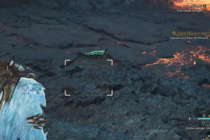 How to Capture an Ember Rufflizard Monster Hunter Wilds Dareel's Research Report