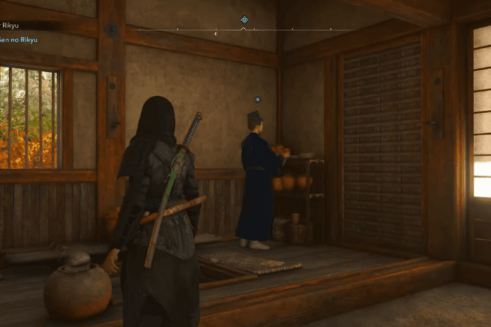 Talk to Sen No Rikyu Assassin's Creed Shadows Tea Bowls for Rikyu Talk to Sen No Rikyu Assassin's Creed Shadows Tea Bowls for Rikyu