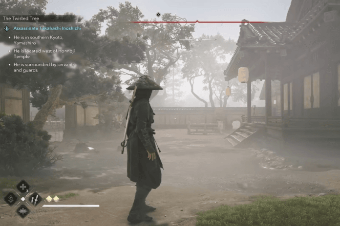 Twisted Tree Assassination Guide - Assassin's Creed Shadows