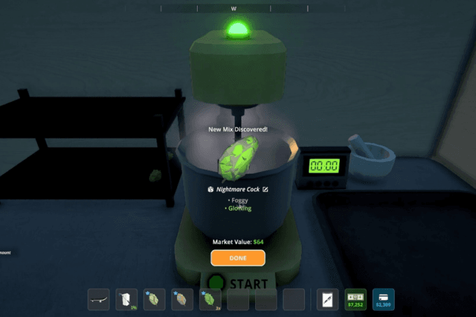 Schedule 1 How to Get the Glowing Effect