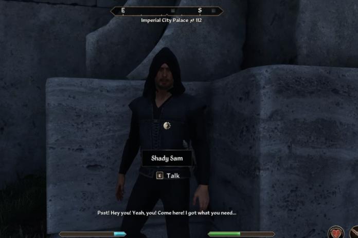 Shady Sam Location in Oblivion Remastered - The Elder Scrolls 4