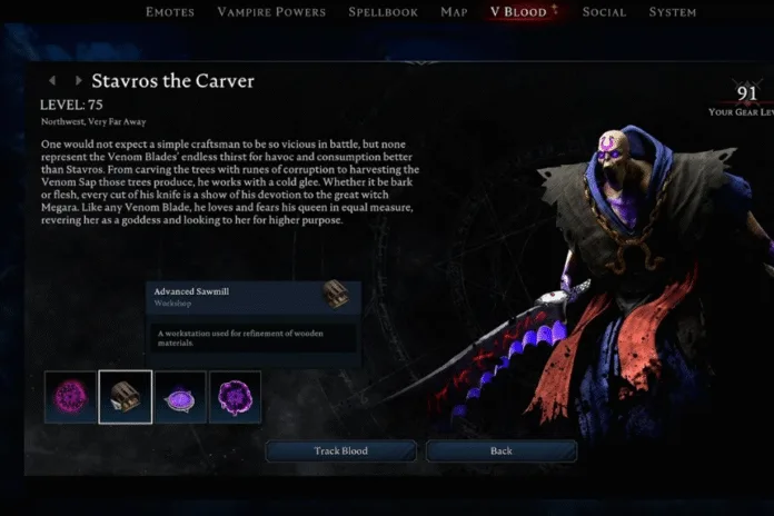 Stavros the Carver Location and How to Beat - V Rising 1.1