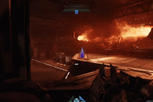 How to Open the Fire/Flaming Door in Hebeth - DOOM The Dark Ages