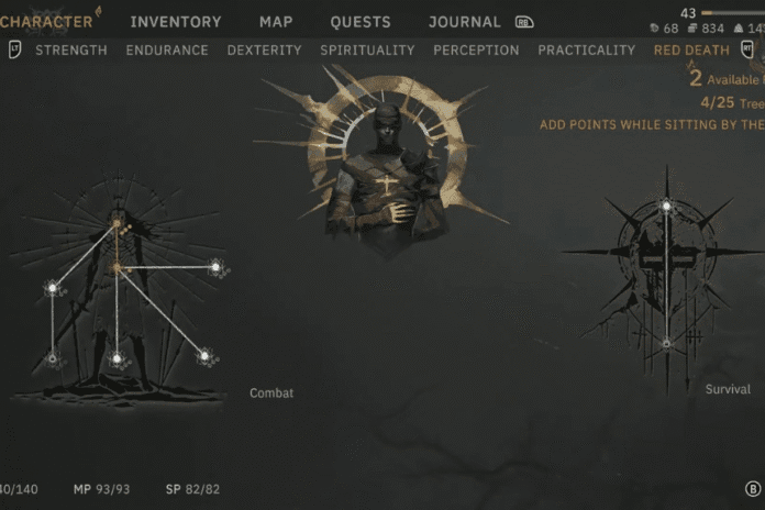 How to Unlock the Red Death Skill Tree in Tainted Grail Perinde Ac Cadaver Quest How to Unlock the Red Death Skill Tree in Tainted Grail Perinde Ac Cadaver Quest