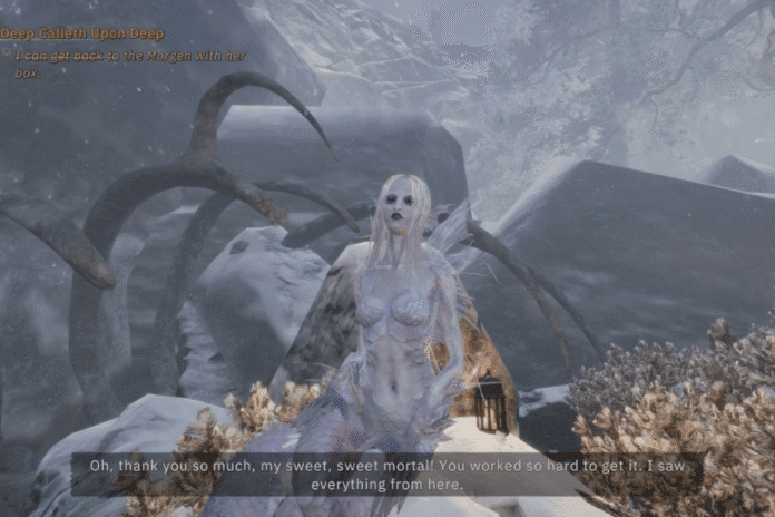 Consequence of Trying to Romance Morgen in Tainted Grail: The Fall of Avalon