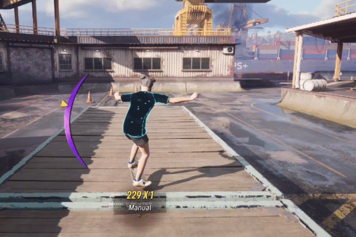 Manual Combo The Train in Shipyard - Tony Hawk's Pro Skater 3+4