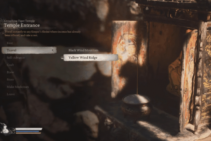 Black Myth Wukong - Sterness of Stone and Keeness of Tiger Location