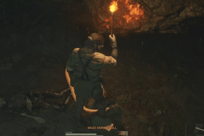 Torch Location in Metal Gear Solid Delta: Snake Eater