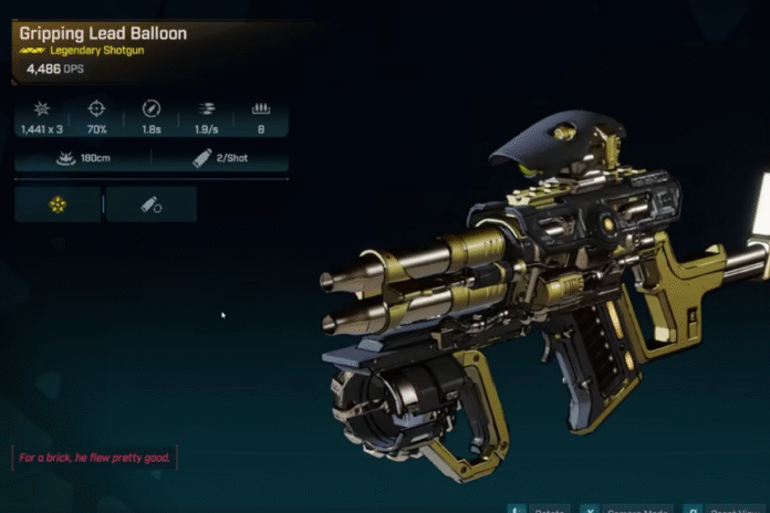 How To Get the Lead Balloon Legendary Shotgun  in Borderlands 4