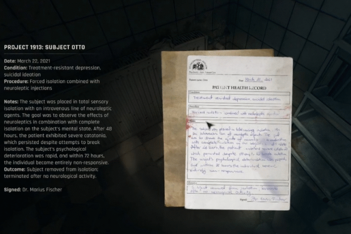 All Asylum Patient Records Location – Dying Light: The Beast