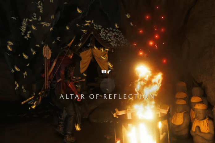 Iwor Mountains Altar of Reflection Location - Ghost of Yotei