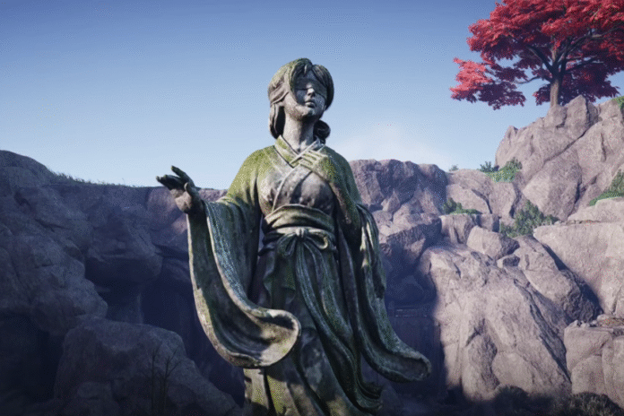 How to Study the Strange Blind Girl Statue & Puzzle Solution - Where Winds Meet 'Blind to the World' Quest