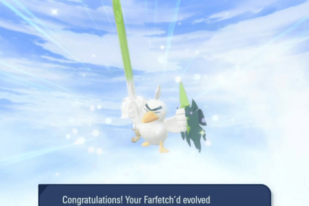 Evolve Galarian Farfetch'd into Sirfetch'd in Pokémon Legends Z-A Mega ...