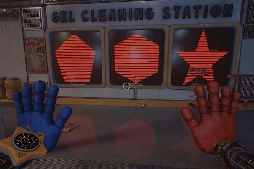 Solve the Gel Cleaning Station Puzzle in Poppy Playtime: Chapter 5 Solve the Gel Cleaning Station Puzzle in Poppy Playtime: Chapter 5