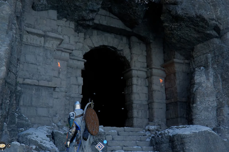 Карта с расположением Копья Души