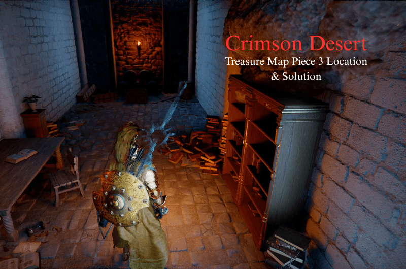 Hidden Treasure Map Piece 3 Location & Solution – Crimson Desert Treasure Map Piece 3 Location & Solution - Crimson Desert