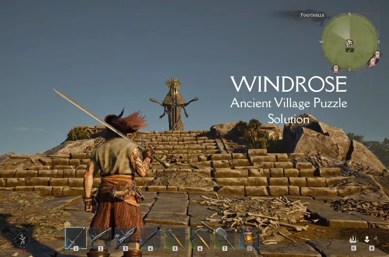 Ancient Village Puzzle Solution - Windrose