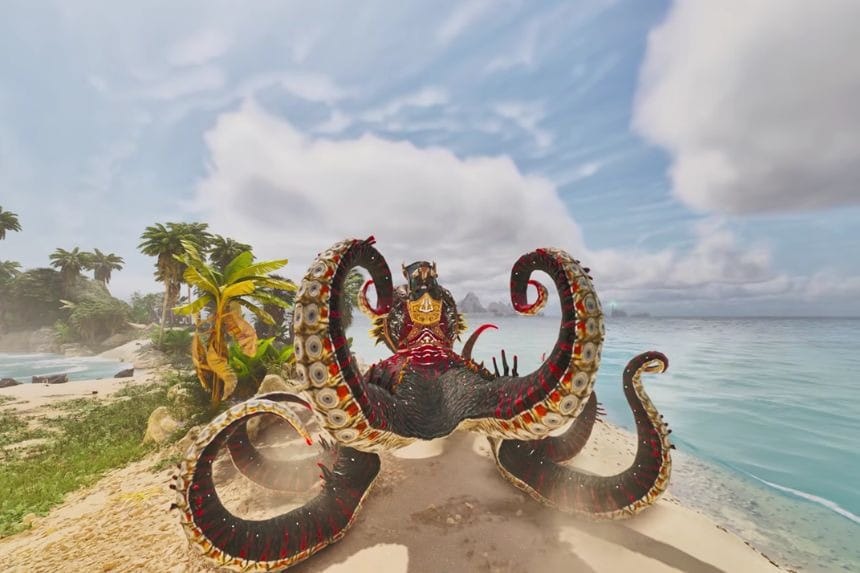 How To Tame A Palaeoctopus In ARK Survival Ascended