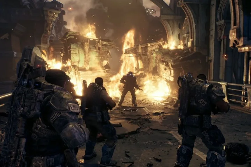 All Act 2 Collectable Locations - Gears of War E-Day